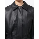 バックレースアップショートブルゾン | EMODA | 詳細画像32 