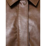 バックレースアップショートブルゾン | EMODA | 詳細画像41 