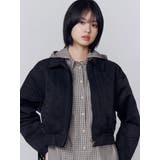 バックレースアップショートブルゾン | EMODA | 詳細画像5 