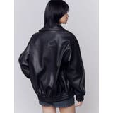 フェイクレザーオーバーブルゾン | EMODA | 詳細画像15 