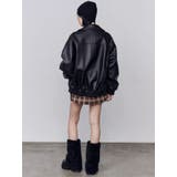 フェイクレザーオーバーブルゾン | EMODA | 詳細画像21 