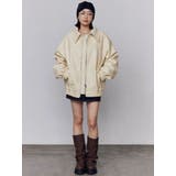 フェイクレザーオーバーブルゾン | EMODA | 詳細画像24 