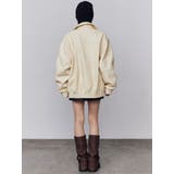 フェイクレザーオーバーブルゾン | EMODA | 詳細画像26 