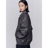 フェイクレザーオーバーブルゾン | EMODA | 詳細画像28 