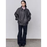 フェイクレザーオーバーブルゾン | EMODA | 詳細画像30 