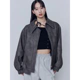 フェイクレザーオーバーブルゾン | EMODA | 詳細画像40 