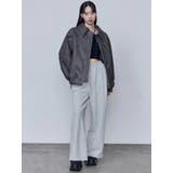 フェイクレザーオーバーブルゾン | EMODA | 詳細画像42 