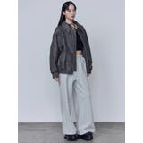 フェイクレザーオーバーブルゾン | EMODA | 詳細画像43 