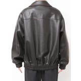 フェイクレザーオーバーブルゾン | EMODA | 詳細画像50 