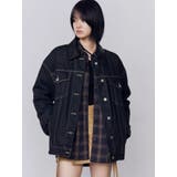 ワイドオーバーデニムブルゾン | EMODA | 詳細画像10 