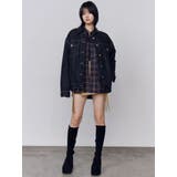 ワイドオーバーデニムブルゾン | EMODA | 詳細画像13 