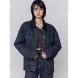 ワイドオーバーデニムブルゾン | EMODA | 詳細画像15 