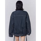 ワイドオーバーデニムブルゾン | EMODA | 詳細画像17 