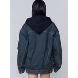 ワイドオーバーデニムブルゾン | EMODA | 詳細画像37 