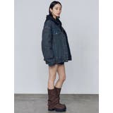 ワイドオーバーデニムブルゾン | EMODA | 詳細画像39 