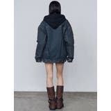 ワイドオーバーデニムブルゾン | EMODA | 詳細画像40 