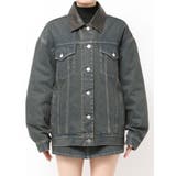 ワイドオーバーデニムブルゾン | EMODA | 詳細画像41 