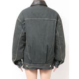 ワイドオーバーデニムブルゾン | EMODA | 詳細画像43 