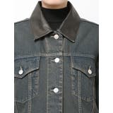 ワイドオーバーデニムブルゾン | EMODA | 詳細画像44 