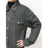 ワイドオーバーデニムブルゾン | EMODA | 詳細画像45 