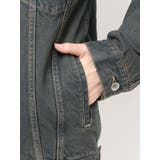 ワイドオーバーデニムブルゾン | EMODA | 詳細画像47 