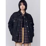 ワイドオーバーデニムブルゾン | EMODA | 詳細画像9 