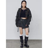 カットスリーブフードデニムブルゾン | EMODA | 詳細画像14 