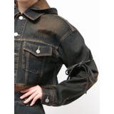 カットスリーブフードデニムブルゾン | EMODA | 詳細画像47 