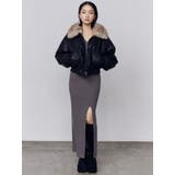 フロントボタンリブニットワンピース | EMODA | 詳細画像10