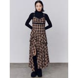 アシンメトリーフリルマキシワンピース | EMODA | 詳細画像14