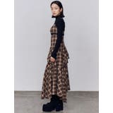 アシンメトリーフリルマキシワンピース | EMODA | 詳細画像15