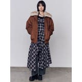 アシンメトリーフリルマキシワンピース | EMODA | 詳細画像7