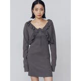 クロップドカーディガンセットアップ | EMODA | 詳細画像8 