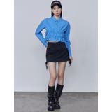 サイドリボンストリングシャツ | EMODA | 詳細画像13 