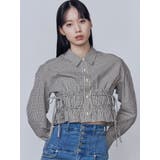 サイドリボンストリングシャツ | EMODA | 詳細画像14 