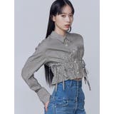 サイドリボンストリングシャツ | EMODA | 詳細画像15 