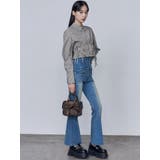 サイドリボンストリングシャツ | EMODA | 詳細画像16 