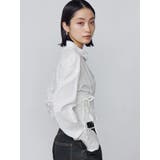 サイドリボンストリングシャツ | EMODA | 詳細画像5 