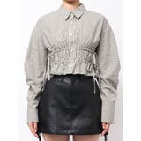 ライトミックス | サイドリボンストリングシャツ | EMODA