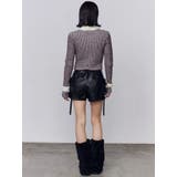 カーゴラップフェイクレザーショートパンツ | EMODA | 詳細画像23 