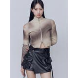 カーゴラップフェイクレザーショートパンツ | EMODA | 詳細画像36 