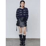 カーゴラップフェイクレザーショートパンツ | EMODA | 詳細画像42 