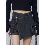 インディゴ | カーゴラップショートパンツ | EMODA