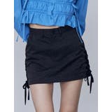 レースアップミニスカート | EMODA | 詳細画像2 