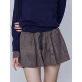 ネイビー | レイヤードフレアスカート | EMODA