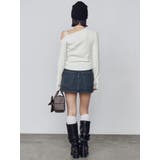 デニムマイクロスカート | EMODA | 詳細画像44 