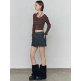 デニムマイクロスカート | EMODA | 詳細画像47 