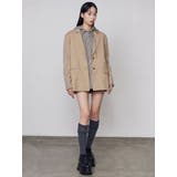 SHEER SWITCHING HIGH SOCKS | EMODA | 詳細画像3 