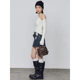 レザーパッチニットキャップ | EMODA | 詳細画像3 