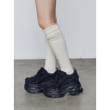 【WEB限定カラー登場！】エアバルキーカットオフスニーカー | EMODA | 詳細画像1 